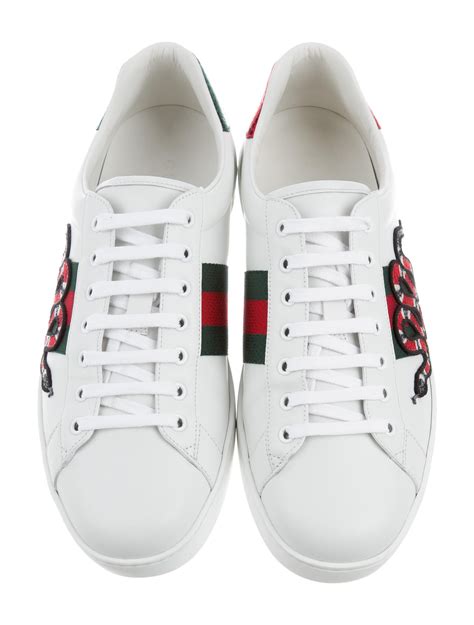 gucci ace sneakers weight|Gucci snake sneakers women's.